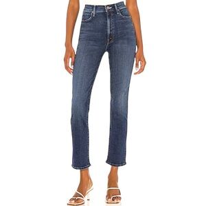 Mother jeans The Swooner Rascal Ankle Hot Springs Classic minimalist denim